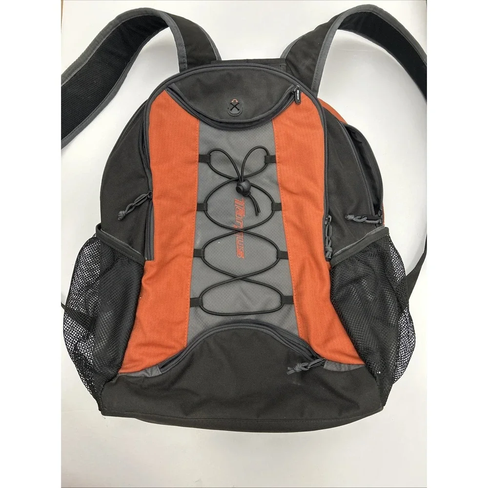 Targus Backpack‎ Bookbag Black/Burnt Orange SKU 1717